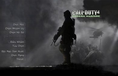 cài đạt call of duty 4 Việt Hóa